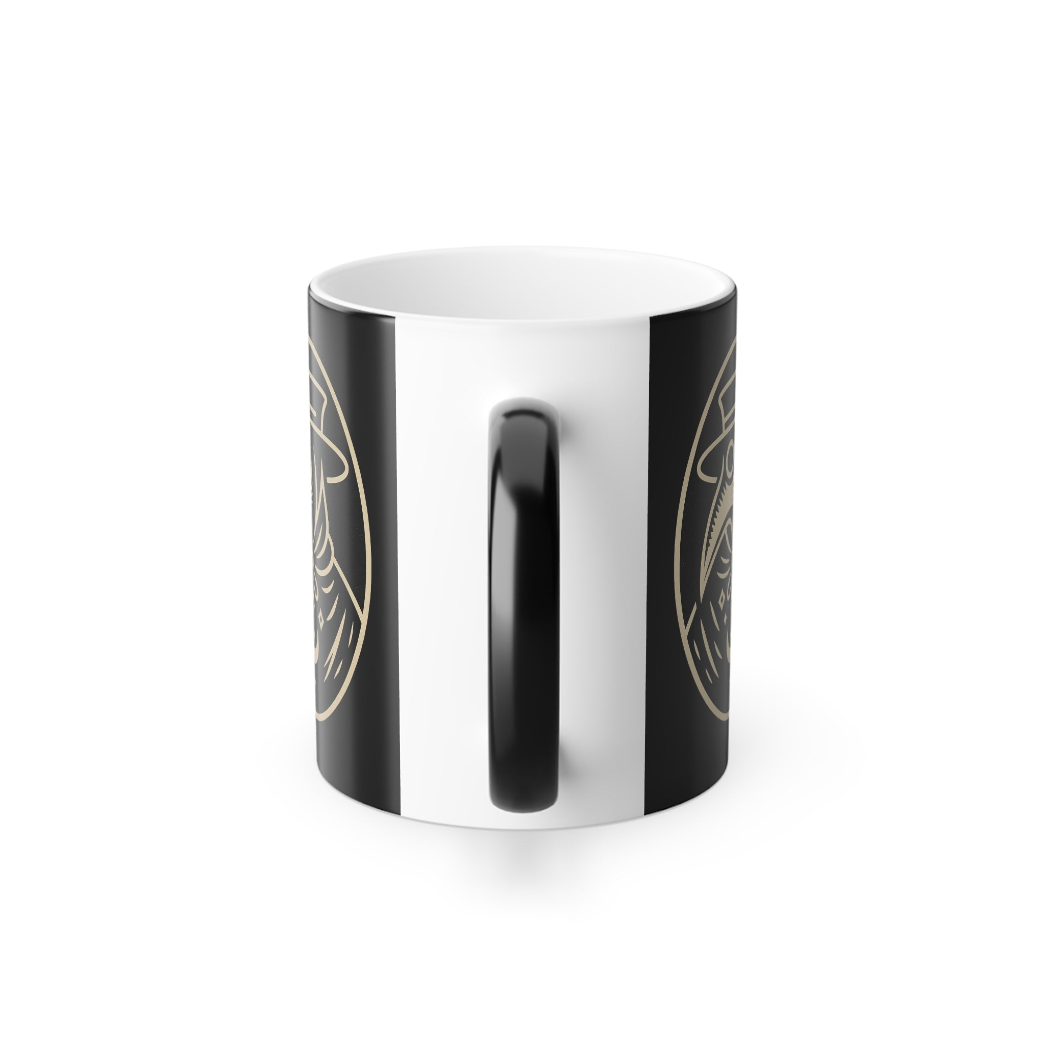 Vintage Plague Doctor Color‑Morph Mug — Heat‑Reactive 11oz