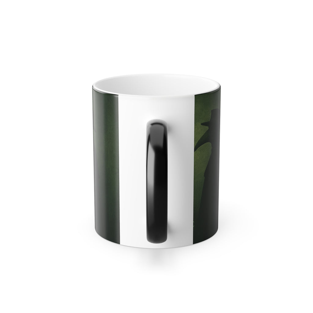Color Morphing Mug — “The Plagued Page” Gothic Novel Heat-Change Coffee Cup