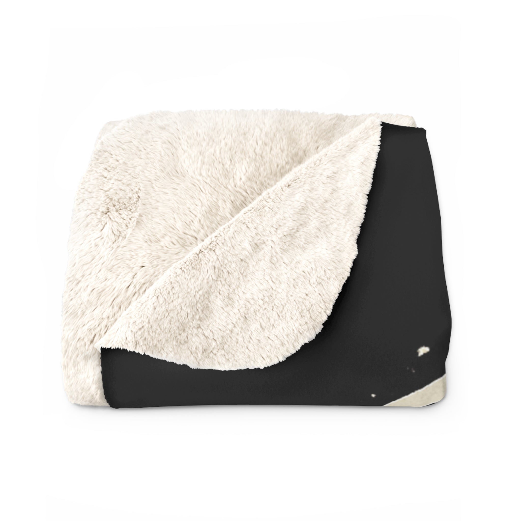 The Plagued Page Sherpa Fleece Blanket — Cozy Gothic Reading Blanket