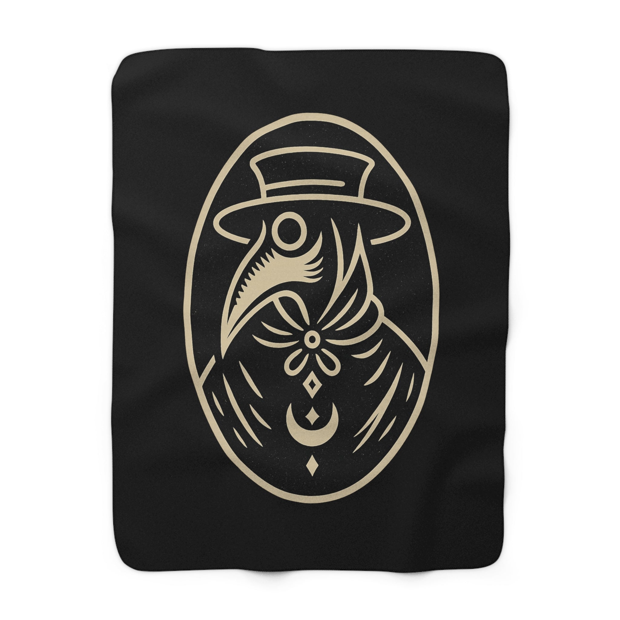 The Plagued Page Sherpa Fleece Blanket
