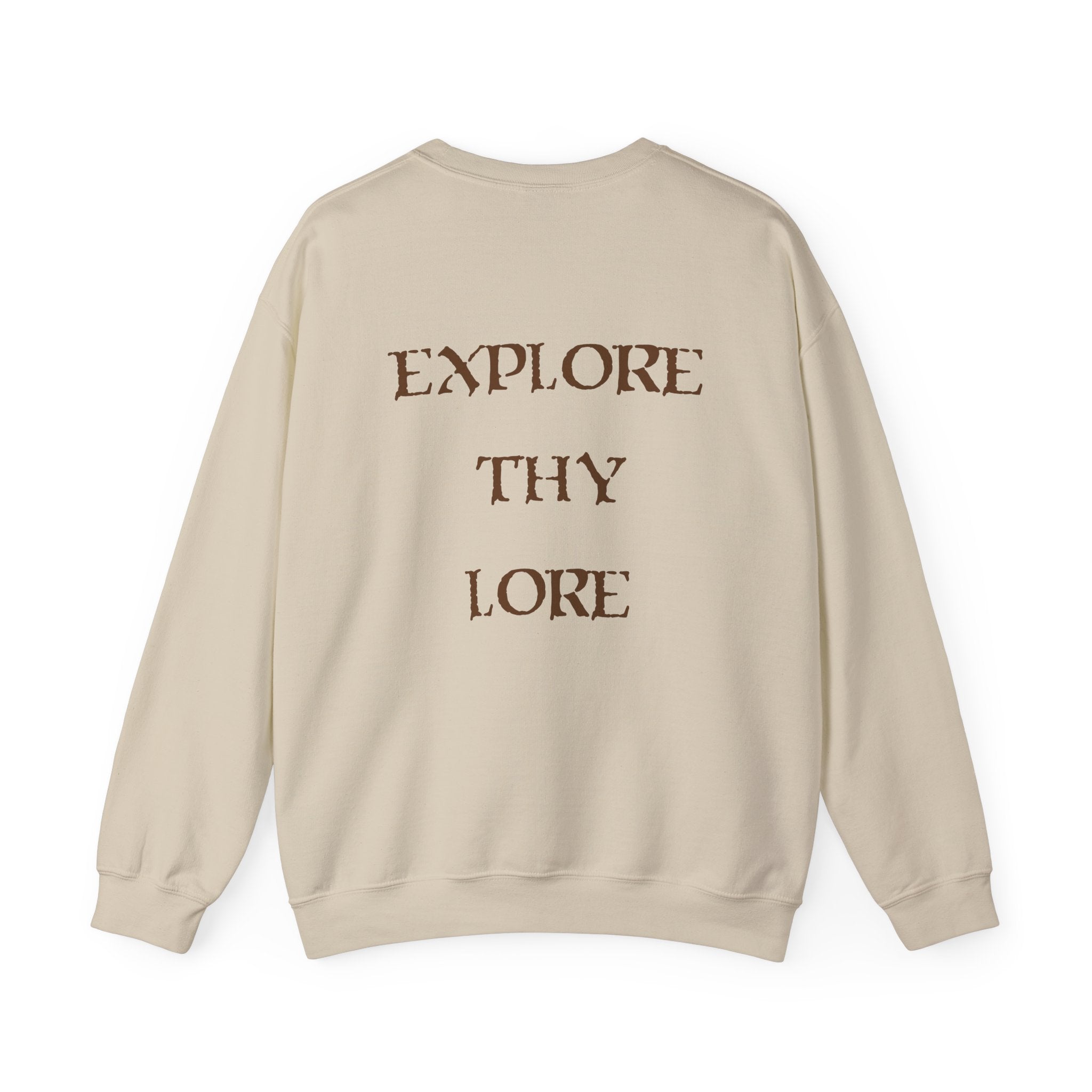 Plague Doctor Illustration Crewneck Sweatshirt | Explore Thy Lore