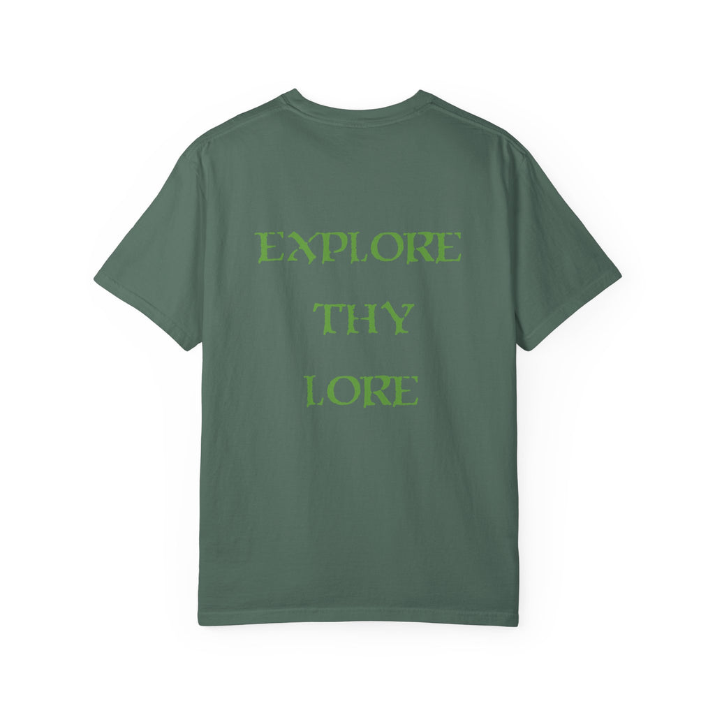 Plagued Page Comics T-Shirt, Explore Thy Lore Tee