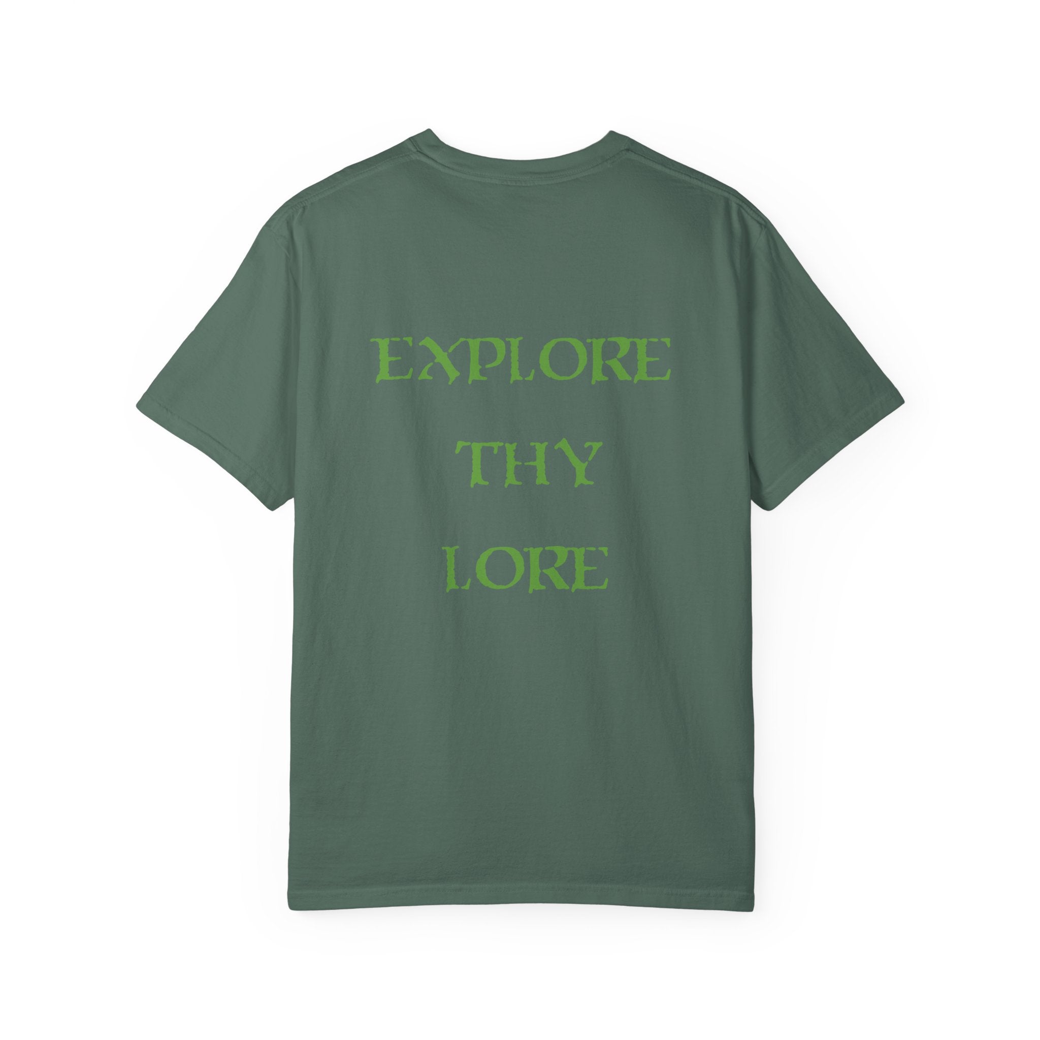 Plagued Page Comics T-Shirt, Explore Thy Lore Tee