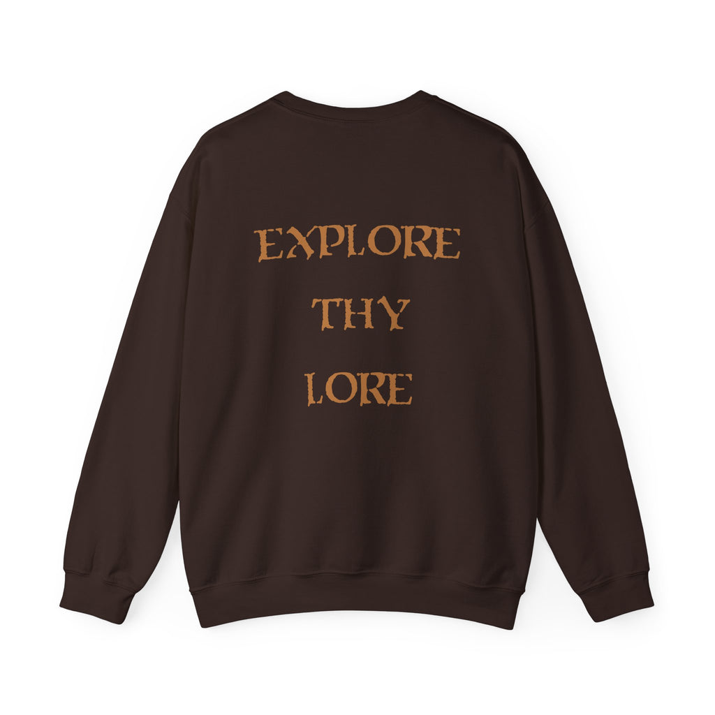Plague Doctor Illustration Crewneck Sweatshirt | Explore Thy Lore