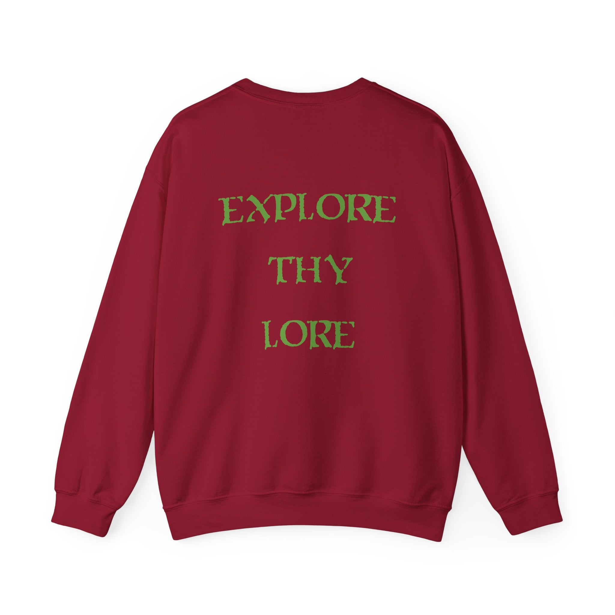 Plague Doctor Illustration Crewneck Sweatshirt | Explore Thy Lore