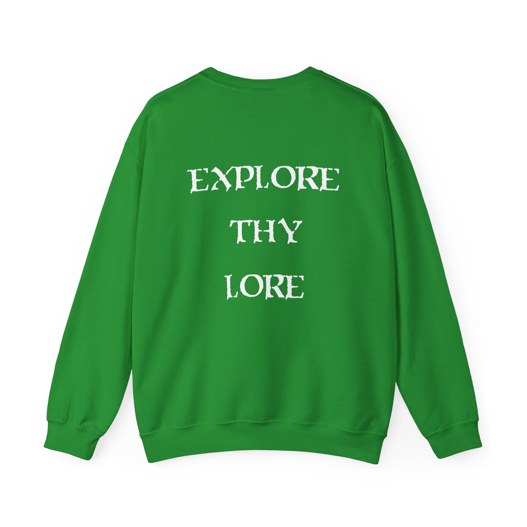 Plague Doctor Illustration Crewneck Sweatshirt | Explore Thy Lore