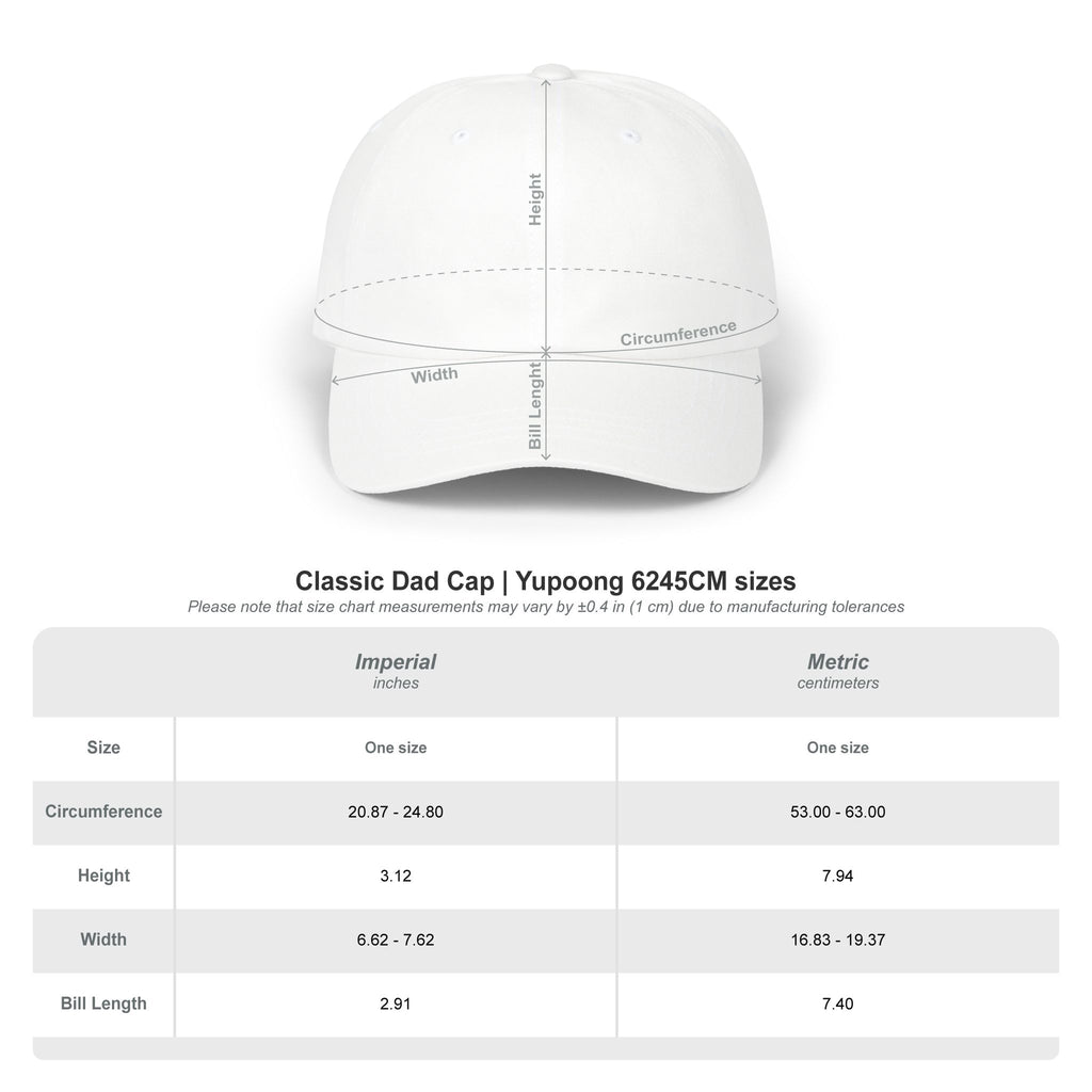 Nautical Anchor Embroidered Dad Cap — Plagued Page Design