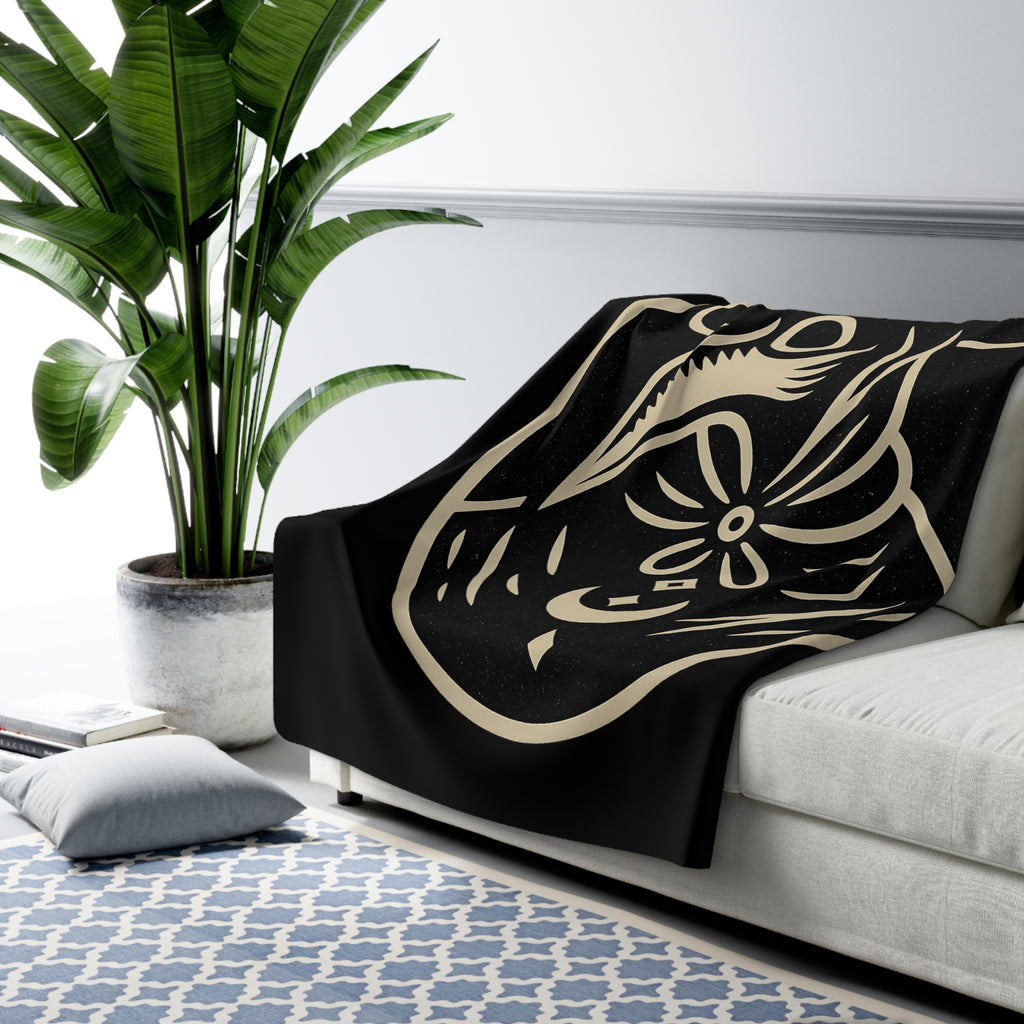 The Plagued Page Sherpa Fleece Blanket