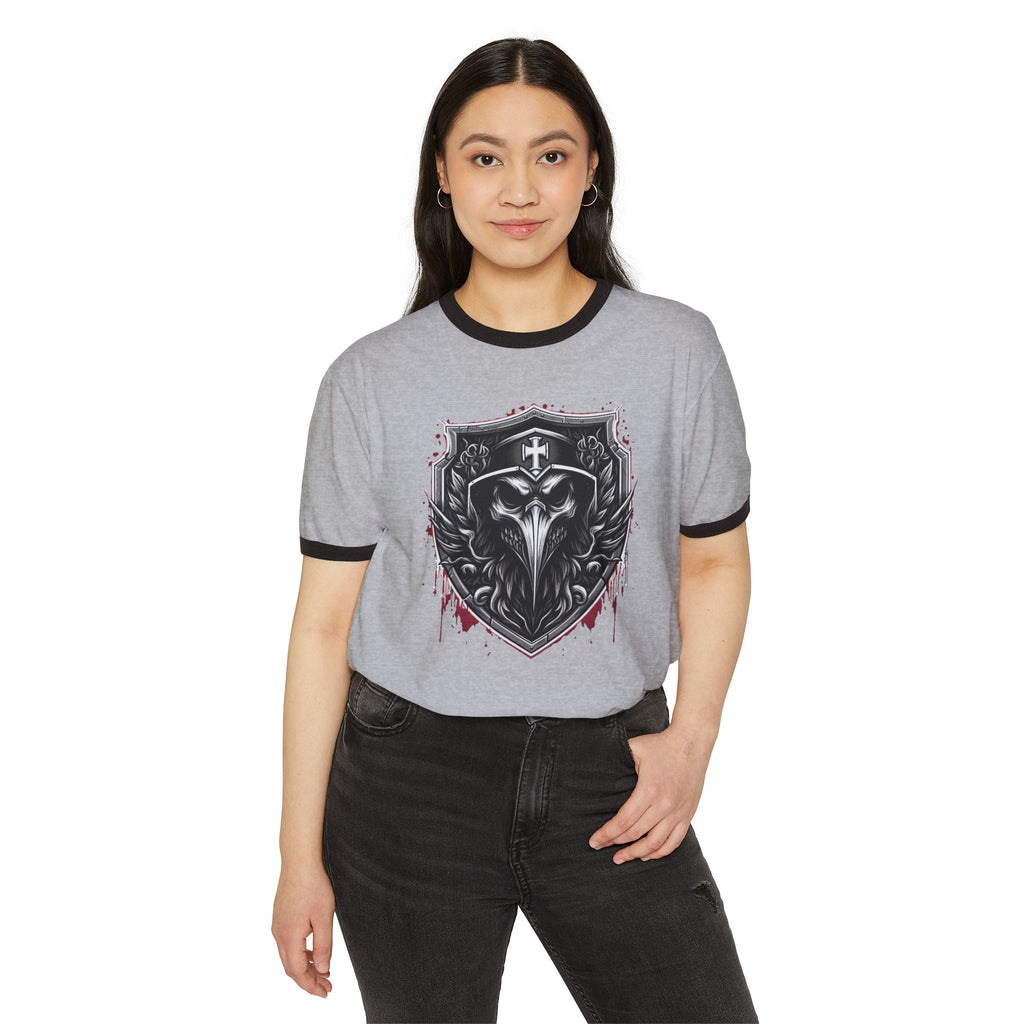 Plague Doctor Crest T-Shirt | The Plagued Page