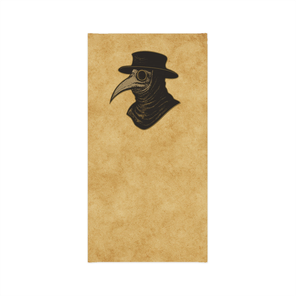 Plagued Page Neck Gaiter — Vintage Medical Mask Face Cover