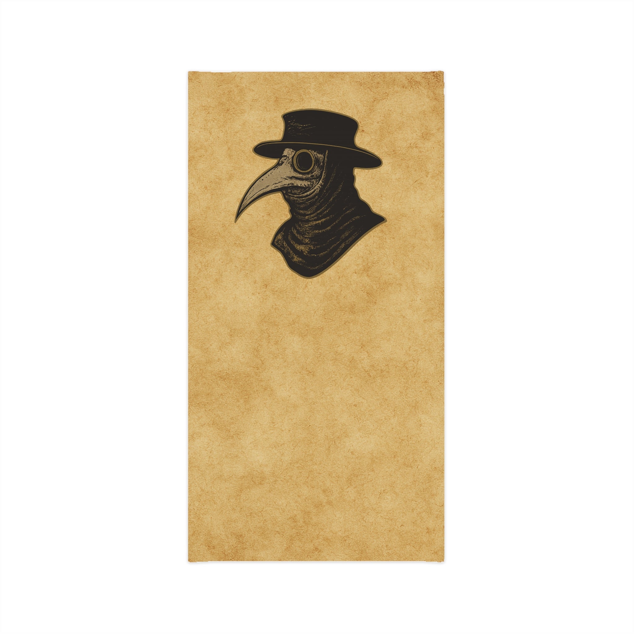 Plagued Page Neck Gaiter — Vintage Medical Mask Face Cover