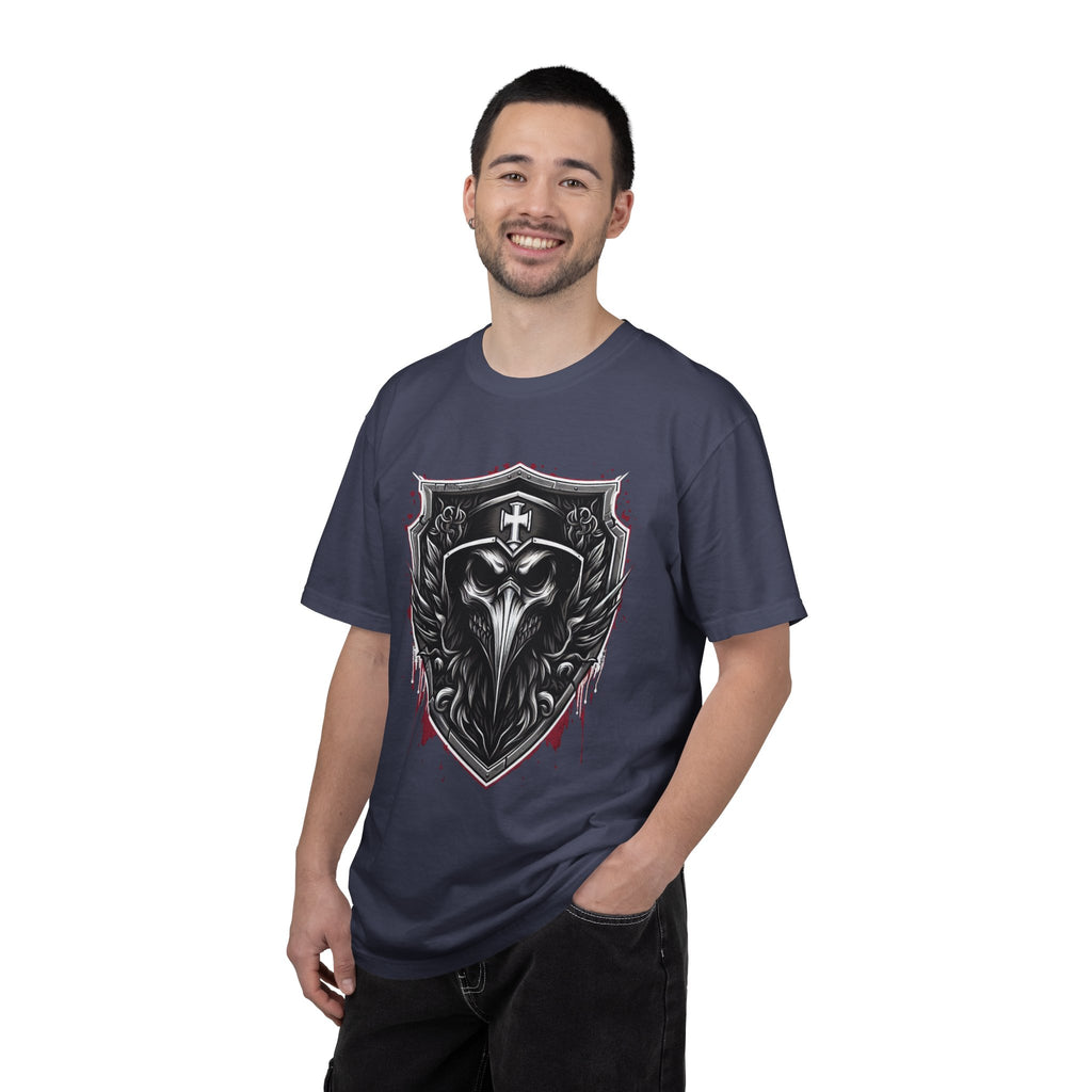 Plague Knight Unisex T-shirt, Black Tee, Grim Reaper Shirt, Medieval Fantasy