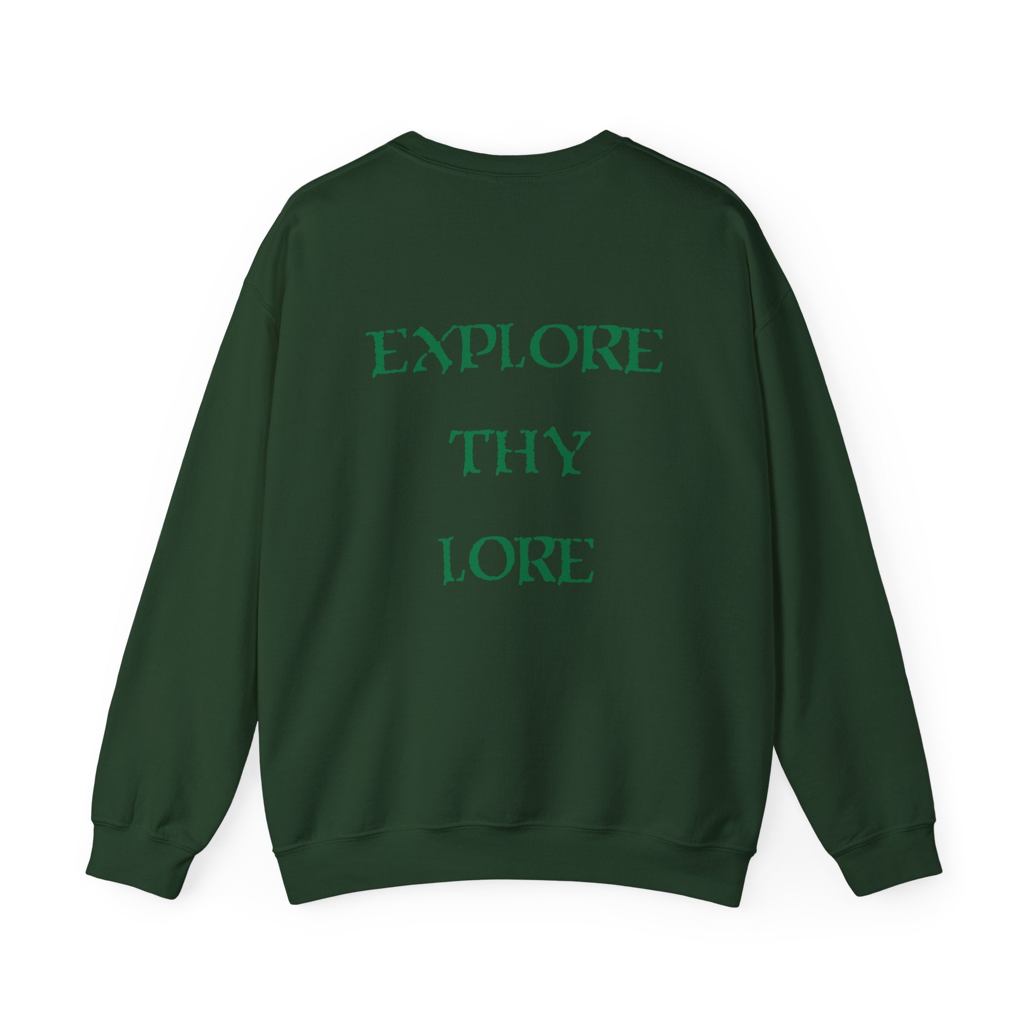 Plague Doctor Illustration Crewneck Sweatshirt | Explore Thy Lore