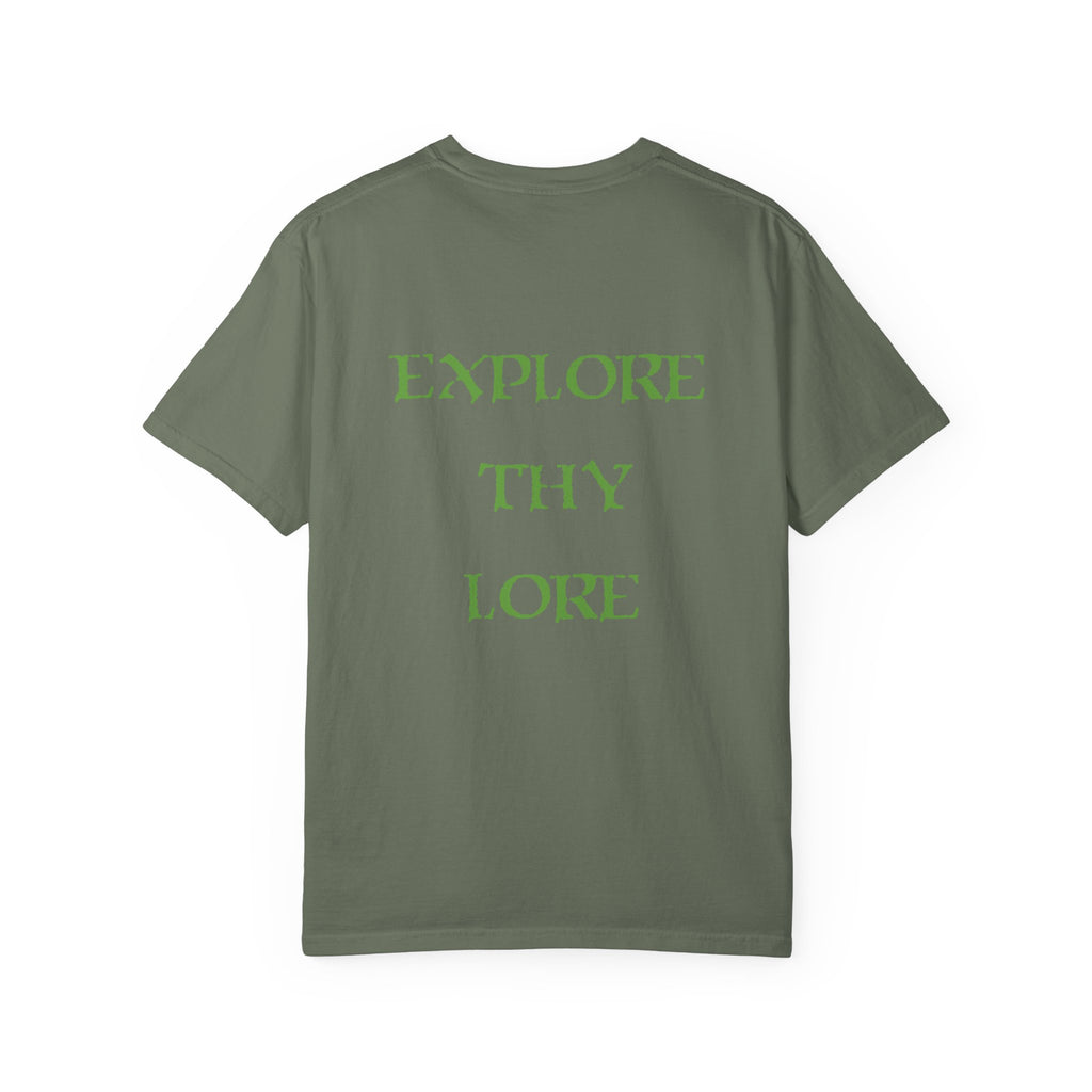 Plagued Page Comics T-Shirt, Explore Thy Lore Tee