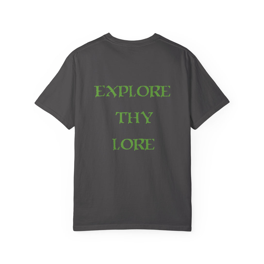 Plagued Page Comics T-Shirt, Explore Thy Lore Tee