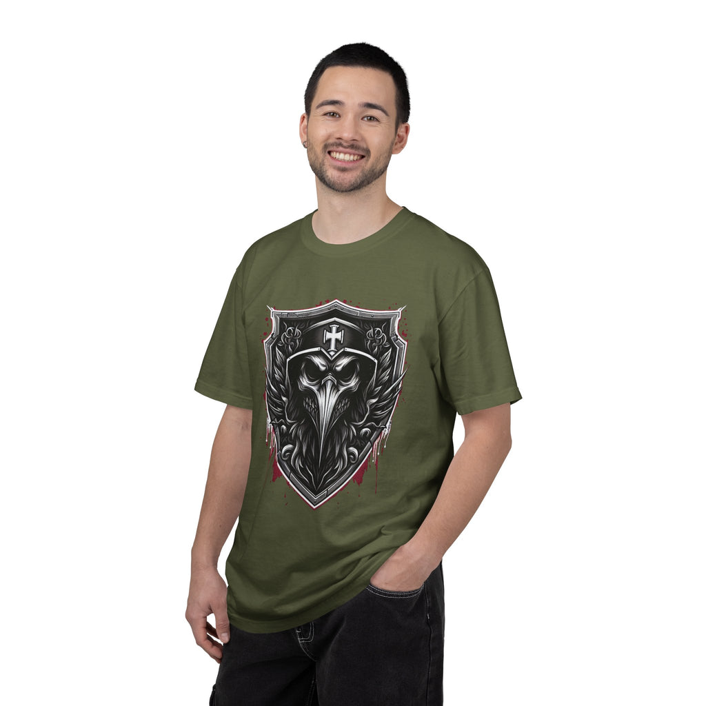 Plague Knight Unisex T-shirt, Black Tee, Grim Reaper Shirt, Medieval Fantasy