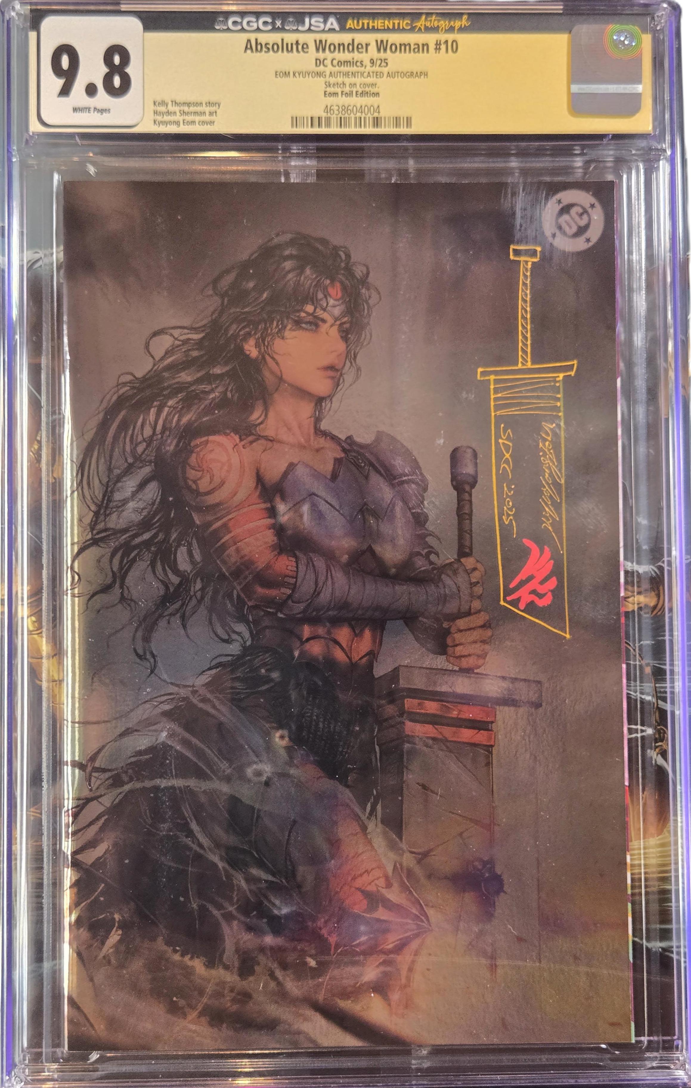 ⚔️ Absolute Wonder Woman #10 — Kyuyong EOM Foil Edition