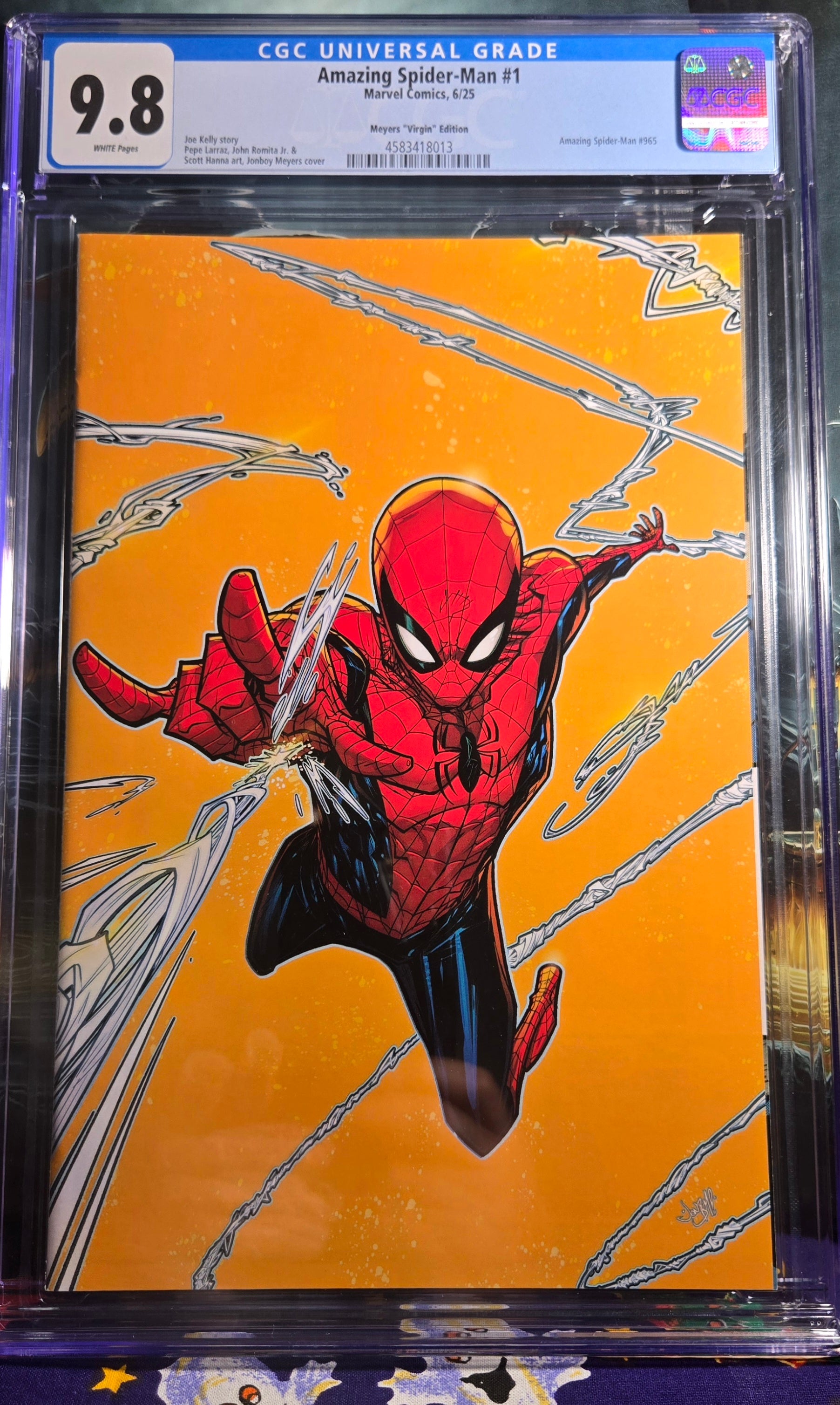 Amazing Spider-Man #1 Jonboy Meyers Virgin C2E2 Exclusive Ltd 400