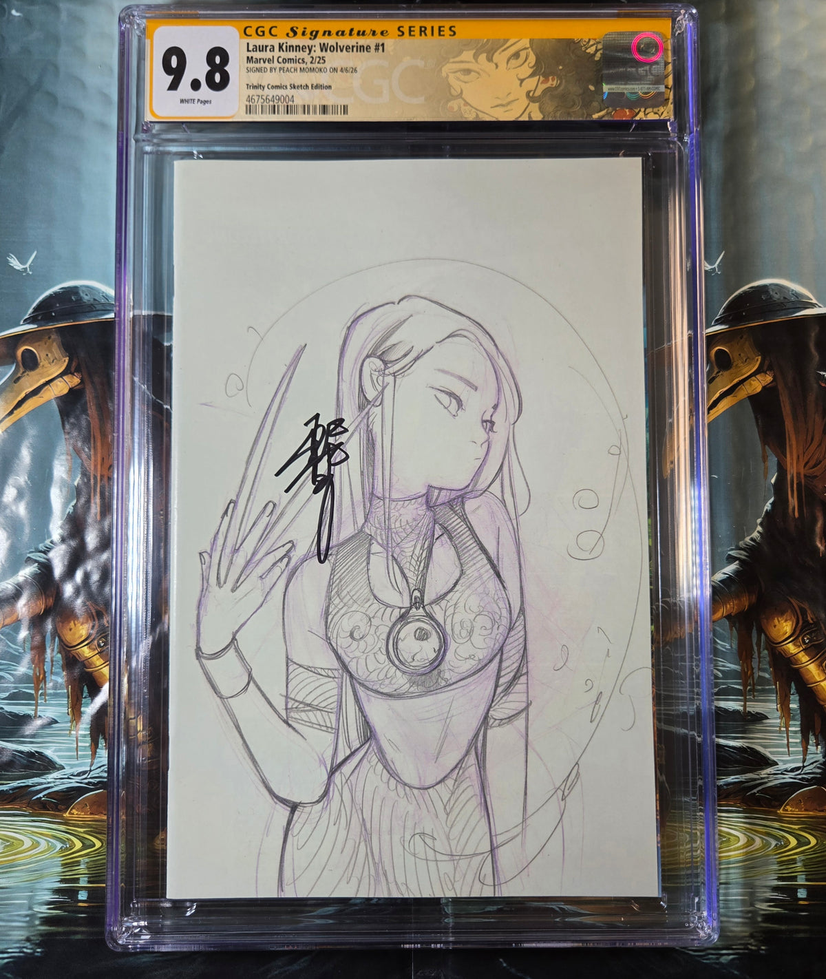 Laura Kinney: Wolverine Trinity Comics Sketch Edition Ltd. 555