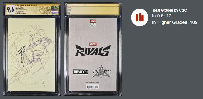 Marvel Rivals #1 – CGC 9.6 Signature Series (Peach Momoko Sketch Edition)
