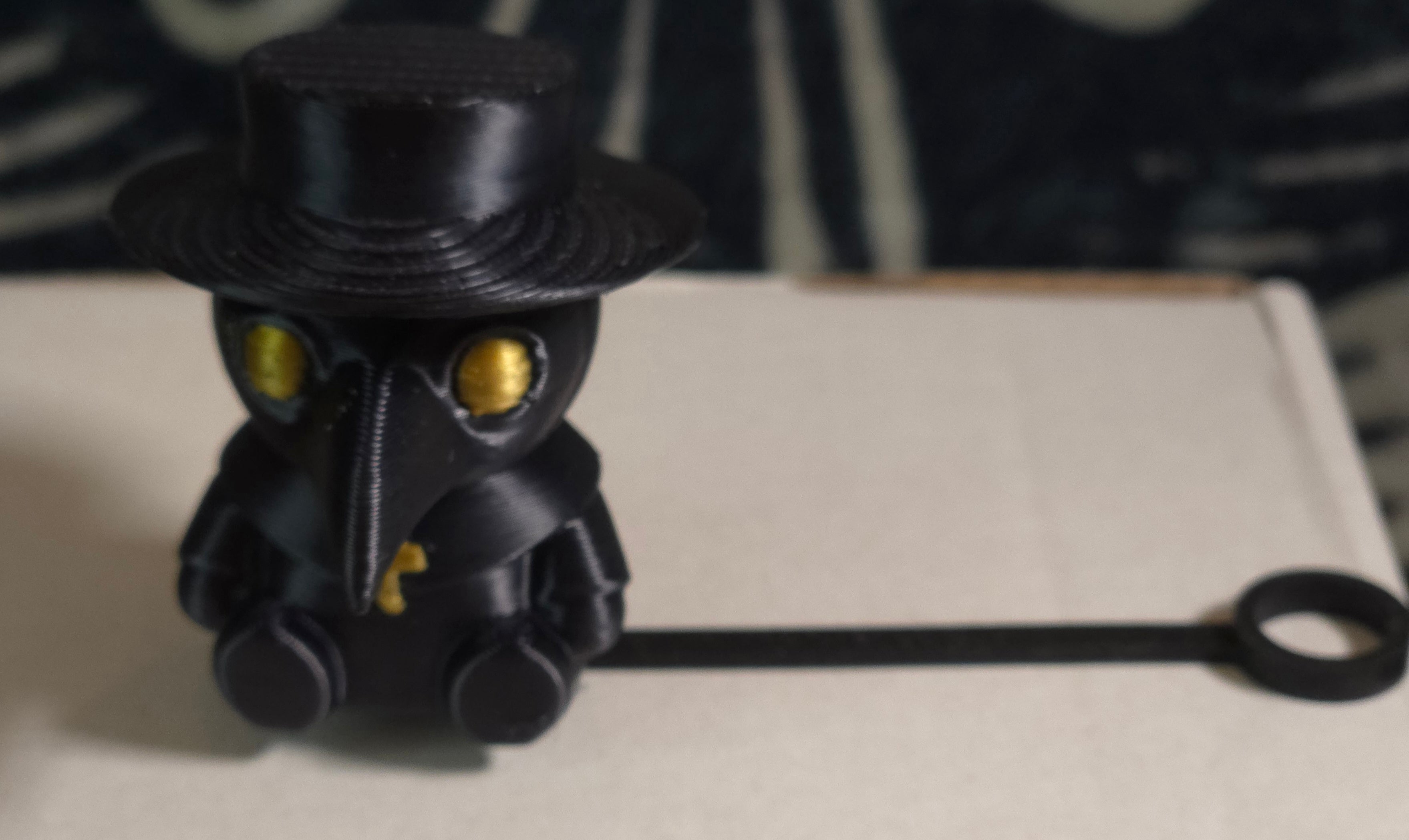 Plague Dr. Straw Topper 10MM
