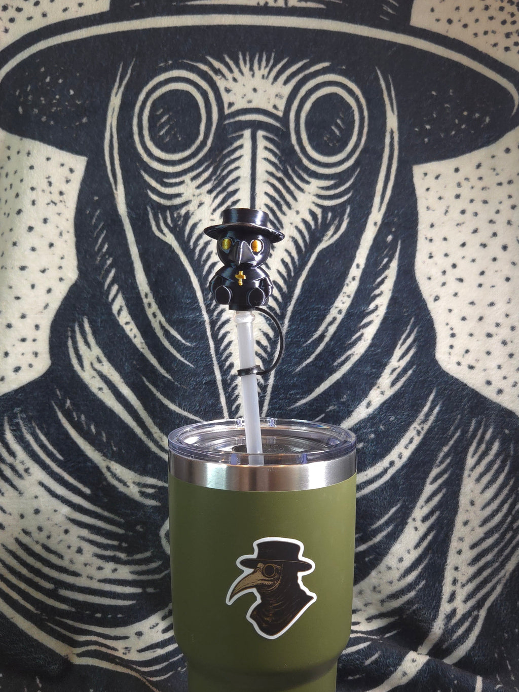 Plague Dr. Straw Topper 10MM
