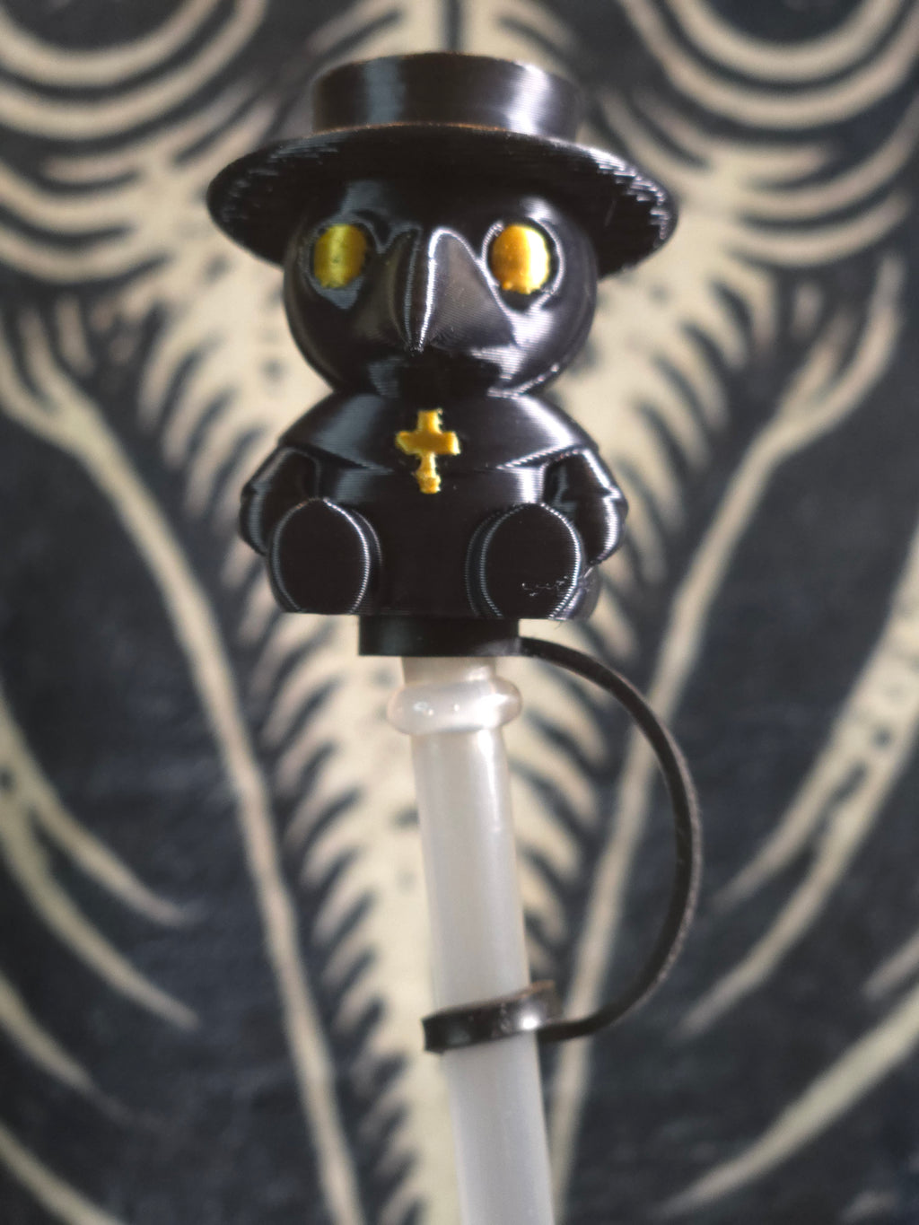 Plague Dr. Straw Topper 10MM