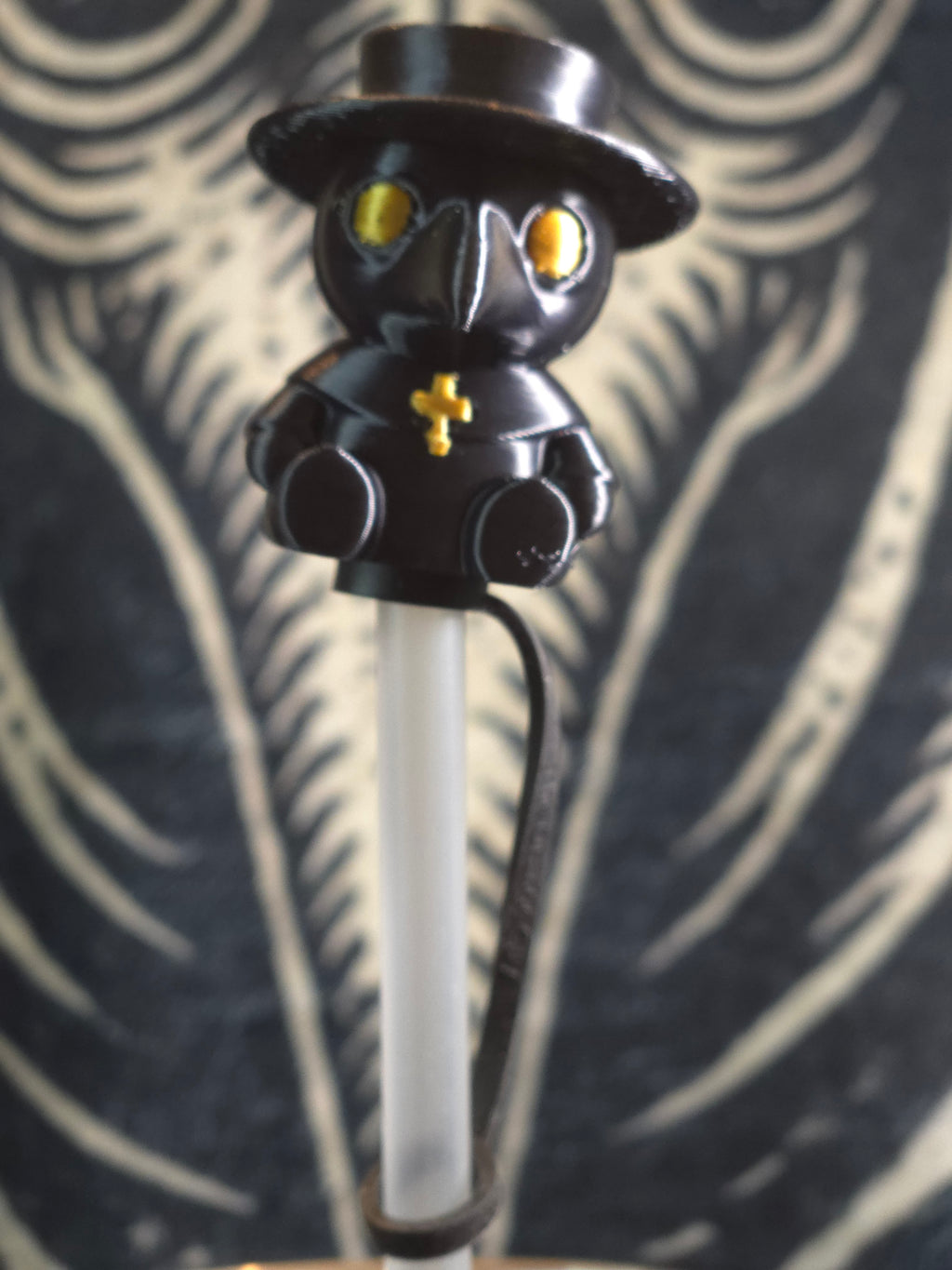 Plague Dr. Straw Topper 10MM