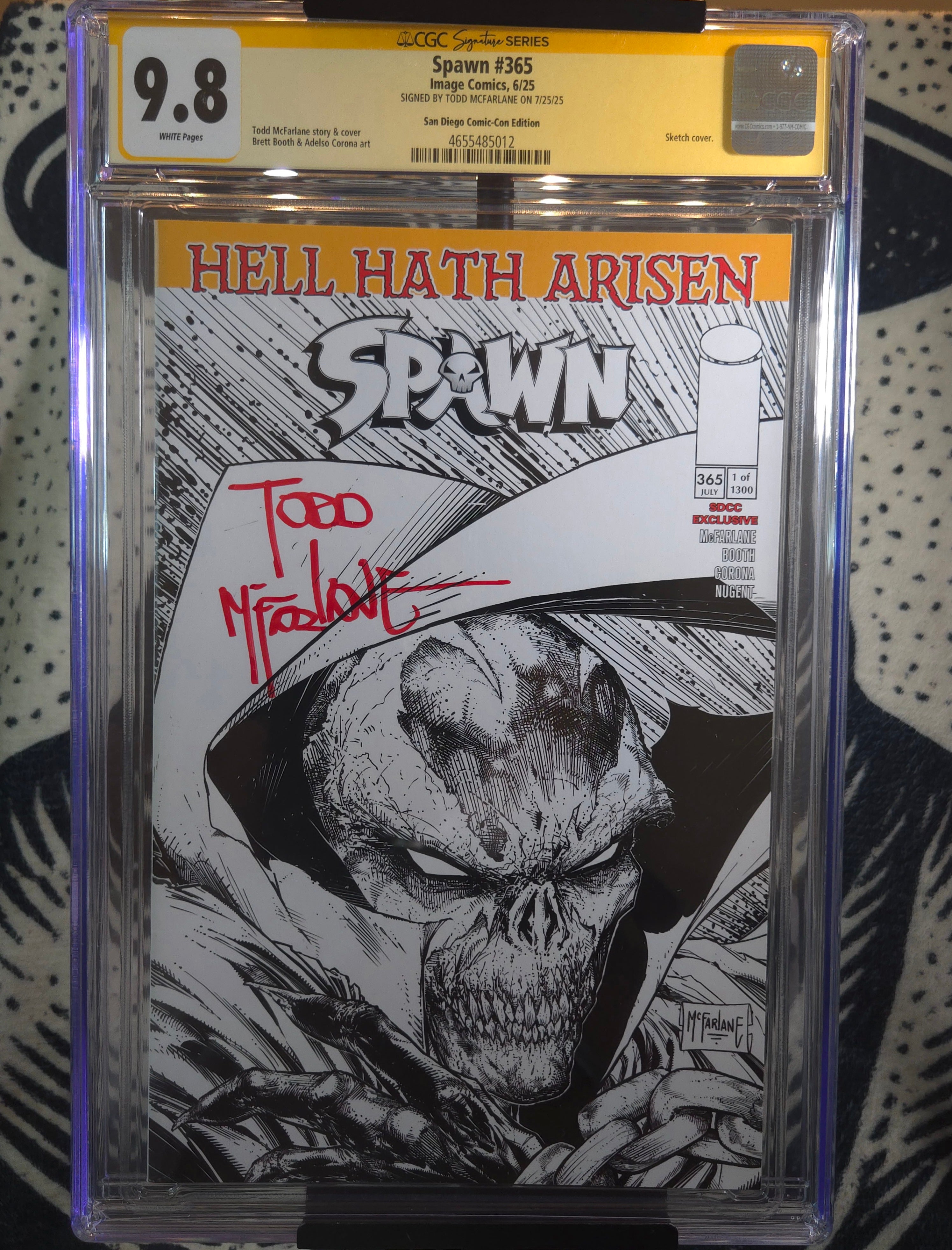 Spawn #365 SDCC CGC SS Ltd.1300