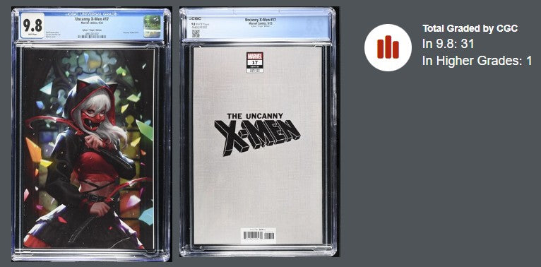 Uncanny X-Men #17 1:50 Ejikure Virgin Variant