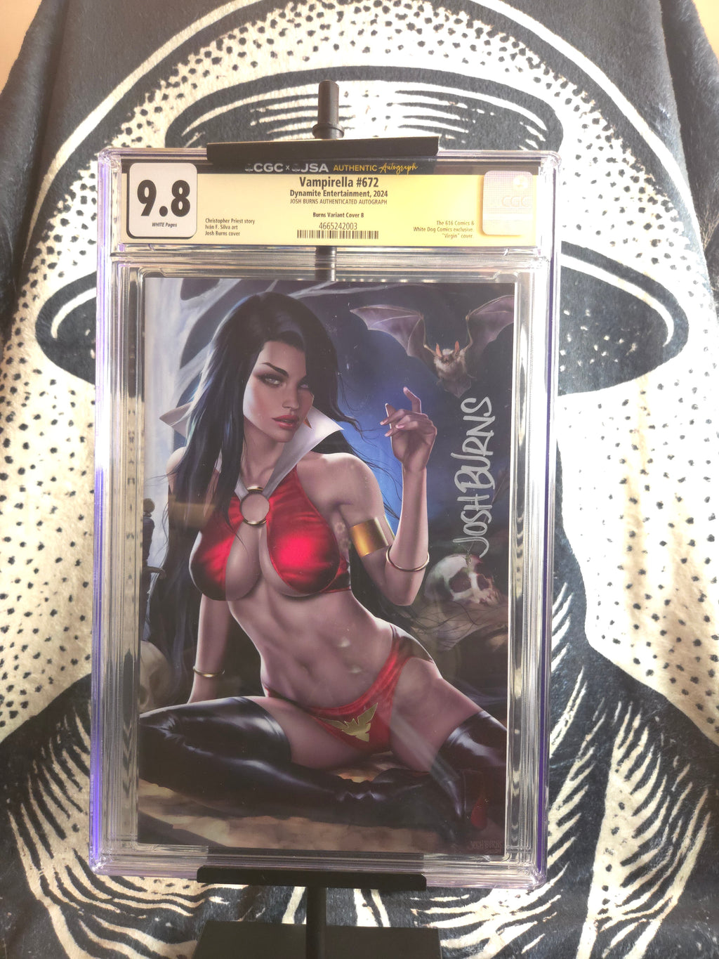 Signed by Josh Burns