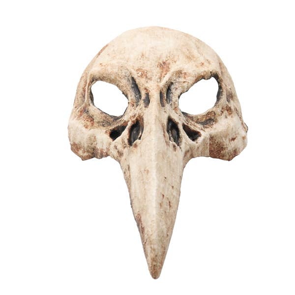 Bone Raven Skull Beak Mask